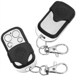 Telecommande Universelle Portail, 4pcs Télécommande Porte Clés Universel sans Fil Voiture pour