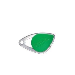 Intratone - Badge électronique vert - badge mifare en inox 08-0106 (ne se programme que par le