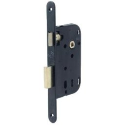 Serrure à larder Multibat à pêne dormant et demi tour axe 50mm t/no bout carré droit JPM