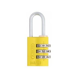 Cadenas à code Abus 145/20 Couleur - Jaune