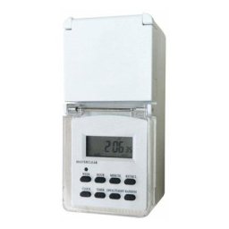 Prise programmable extérieure, ElektroProg Outdoor, hebdomadaire 3600W