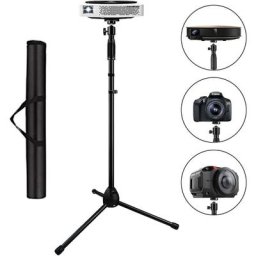 Unho - Support Projecteur Trépied Caméra Caméscopes Numériques Hauteur Réglable Rotatif pour Cinéma