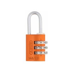Cadenas à code Abus 145/20 Couleur - Orange