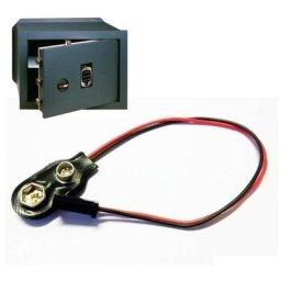 Cable d'alimentation Cisa 6V pour coffres-forts se'rie 82710 pie'ces de'tache'es