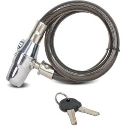 Antivol Vélo, Moto Cable 80 cm + 2 Clés - Alarme 110 dB
