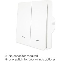 Merkmak - Interrupteur d'eclairage intelligent Tuya ZigBee 2mqtt, aucun fil neutre necessaire,