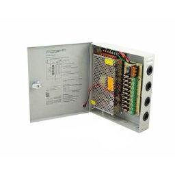 Housecurity - boîtier d'alimentation stabilisé 9 canaux d'alarme anti-effraction sorties caméra