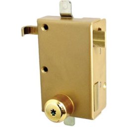 Mécanisme cavith 4571 A2P3 vertical tirage droit coloris or - iseo - 9704VTCA01.5