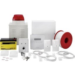 Kit système dalarme Abus AZ4301 Terxon sx Zones dalarme filaire 8 zones, 1x zone anti-sabotage