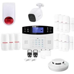 Alarme sans fil connectée gsm avec sirène pour maison kit connecté 6