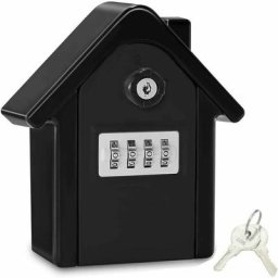 Boite a Cle Securisee Mural Boite a Clé avec Code Numérique & Clés d'urgence, Grand Key Safe Box