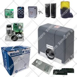 Faac Genius Kit Automatisme Portail Coulissant blizzard 104016 433 rc 400kg 24v