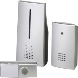 Heidemann - Sonnette sans fil Set complet 70804 hx Duo - argent