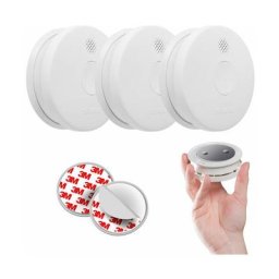 Siemens - Lot de 3 détecteurs de fumée nf Autonomie 5 ans Garantie 3 ans - 5TC1292-6 + supports