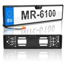 Swanew - Caméra de recul 170° ir led aide au stationnement support de plaque IP67 4 leds voiture