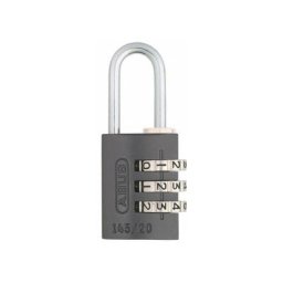 Cadenas à code Abus 145/20 Couleur - Titanium