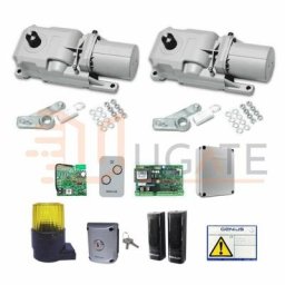 Kit pour portails battants roller kit 433 mhz faac Genius 5170208 230v