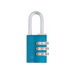 Cadenas à code Abus 145/20 Couleur - Bleu