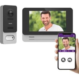 Visiophone tactile 7'' sans fil et connecté - WelcomeEye Wireless Philips 531039 -