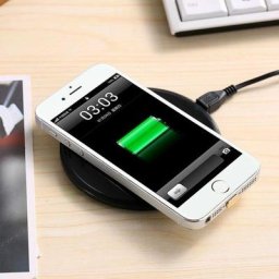 Chargeur sans fil à induction + Récepteur | Noir - Android / Micro usb - Noir
