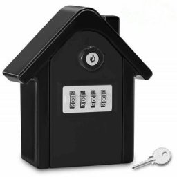 Boite a Cle Securisee Mural Boite a Clé avec Code Numérique & Clés d'urgence, Grand Key Safe Box