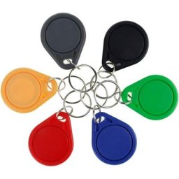 Lot de 10 Badges RFID 13.56Mhz Programmable MCT Android UID modifiable Puce CUID Noir
