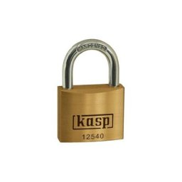 Cadenas Kasp K12540A2 or-jaune avec serrure à clé