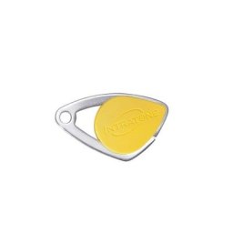 Intratone - Badge électronique jaune - badge mifare en inox 08-0105 (ne se programme que par le