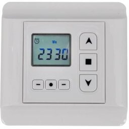 Régulateur pour moteur rotatif, Protection : IP 30, avec minuterie programmable