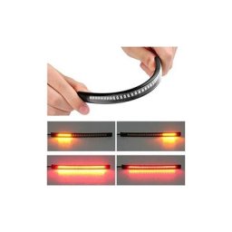 Le feu stop 48 LED convient à la barre lumineuse de clignotant de vélo de voiture de moto avec
