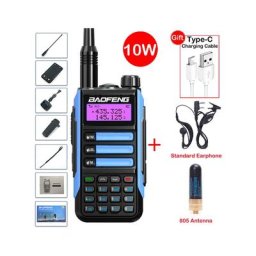 2022 Talkie-walkie Imperméable Fuienko UV-16 Max 10W Portable cb Jambon Radio émetteur-Récepteur