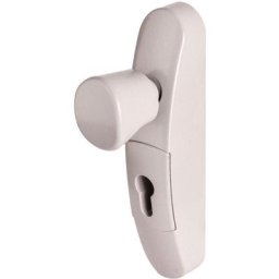 JPM - Poignee exterieure Bouton fixe reversible pour antipanique Couleur - Gris