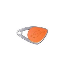 Intratone - Badge électronique orange - badge mifare en inox 08-0108 (ne se programme que par le