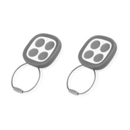 Thomson - Lot de 2 télécommandes universelle noé 500021 grise et blanche - code tournant, 433.92 /