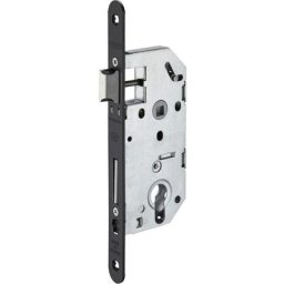 Thirard - serrure à encastrer optimum axe 40MM têtière noire 546830