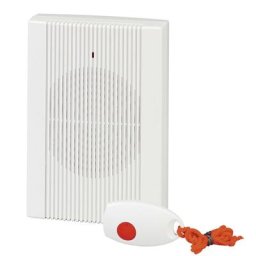 Sonnette sans fil Set complet Heidemann 70844 HX Guardian - blanc, rouge