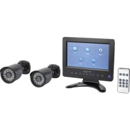 Set pour caméra de surveillance Sygonix SY-4600588 ahd 2 canaux avec 2 caméras 1280 x 720 pixels