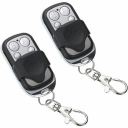 Télécommande universelle [2 pièces], télécommande de porte universelle 433 MHz pour portes de
