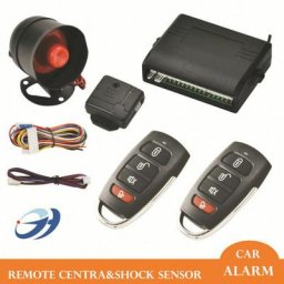 Tophomer - Protection Anti-vol Alarme Voiture Trousse +2 Télécommandes Fermeture Centralisé
