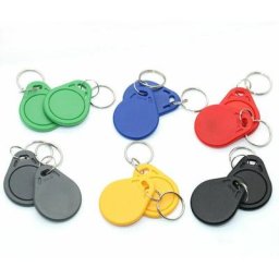 BSR - Lot de 5 Badges rfid 13.56Mhz Programmable mct Android uid modifiable Puce cuid Vert