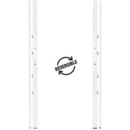 Dom-metalux - Serrure Electrique banDOM 300 4 points Demi Cylindre Bandeau Reversible Couleur