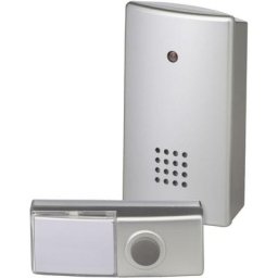 Heidemann - Sonnette sans fil Set complet 70803 hx Clip - argent