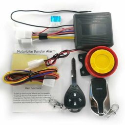 BSR - Alarme moto, alarme moto, alarme antivol, clé de démarrage/désactivation à