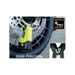 Urban - Antivol Bloque Disque Mini u Ø15 Jaune Homologation sra