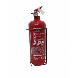 Extincteur 2Kg ce Poudre livré avec support et QRCode