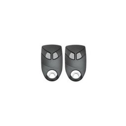 Intratone - Lot de 2 télécommandes 2 boutons htel300 09-0101 (ne se programme que par le syndic )
