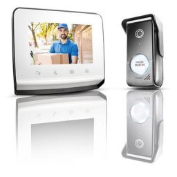 SOMFY 1870996 - Visiophone V®350 - Ecran 7 pouces - Vision nocturne - Caméra grand angle - Mémoire