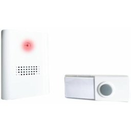 Sonnette sans fil Set complet Heidemann 70800 HX One - blanc