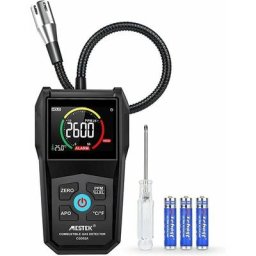 Détecteur de Gaz Détecteur de Fuites Gaz Naturel Méthane Propane Butane Alarme lpg Portable Digital