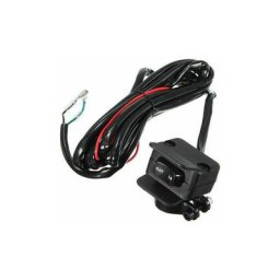 Commutateur à bascule pour treuil 12 v avec support de montage et kit de ligne de commande pour atv